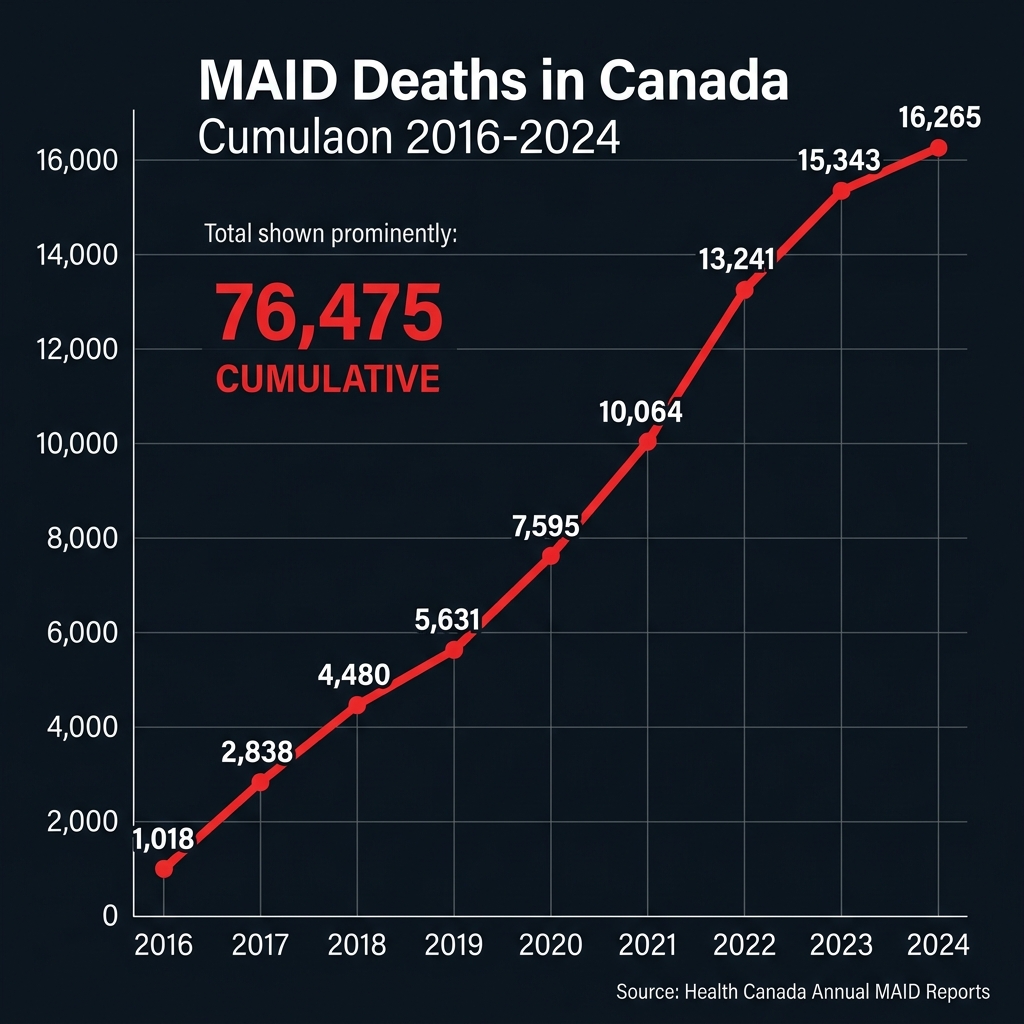 MAID death timeline